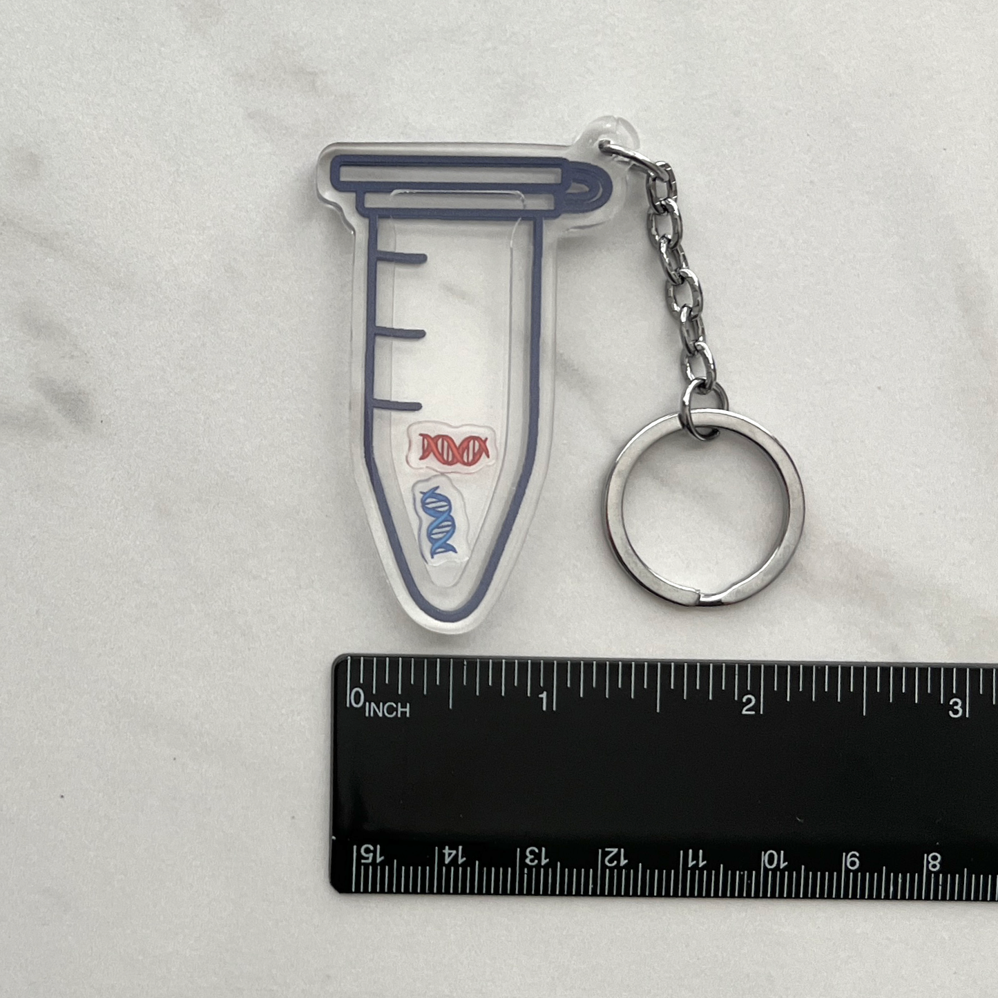 DNA Shaker Keychain