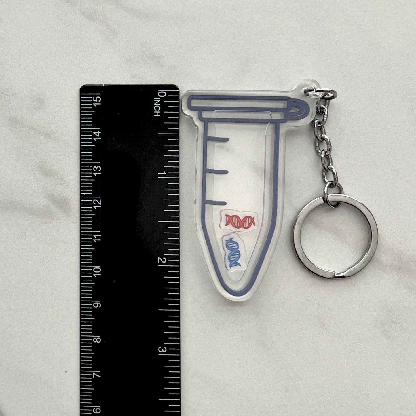 DNA Shaker Keychain