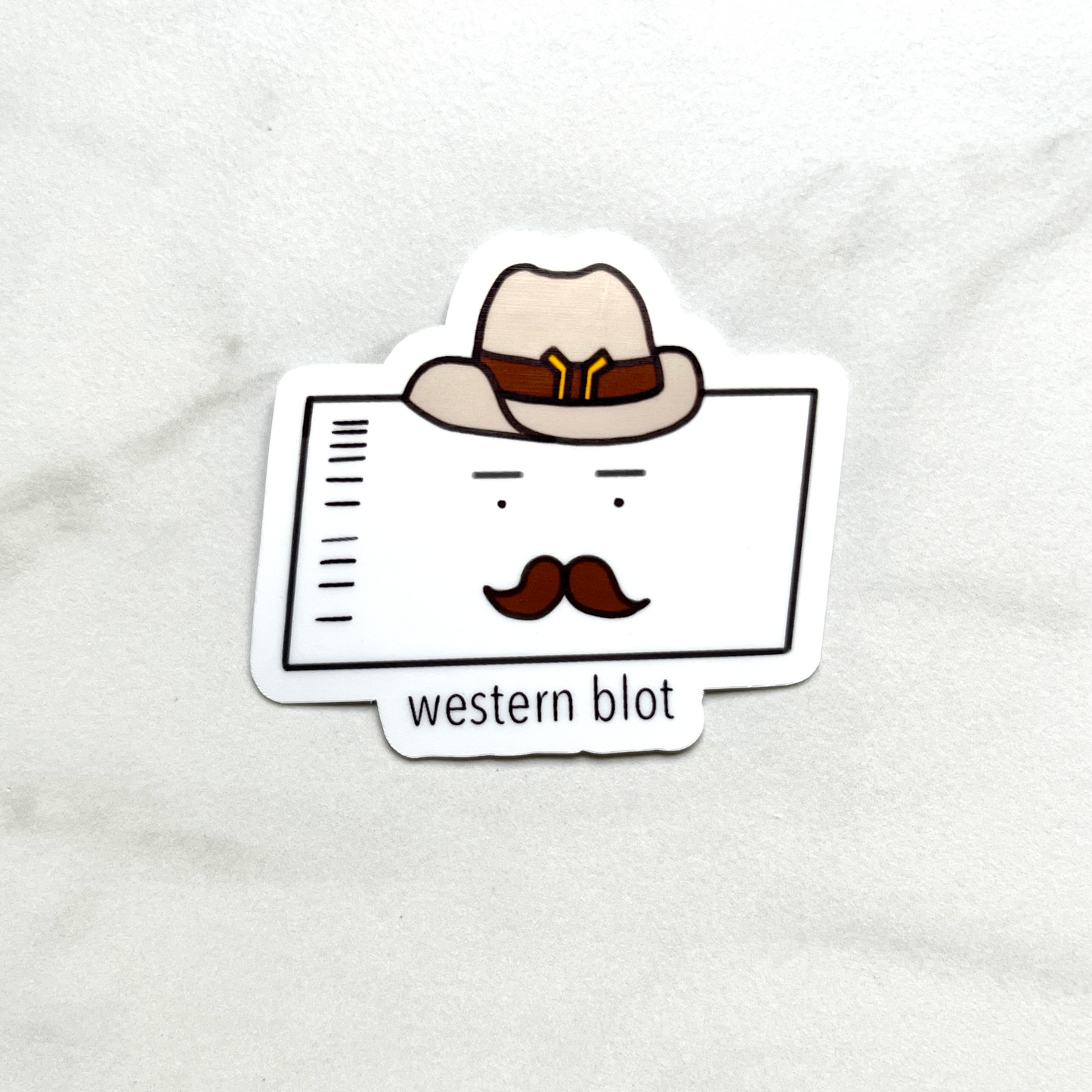 Western Blot Sticker