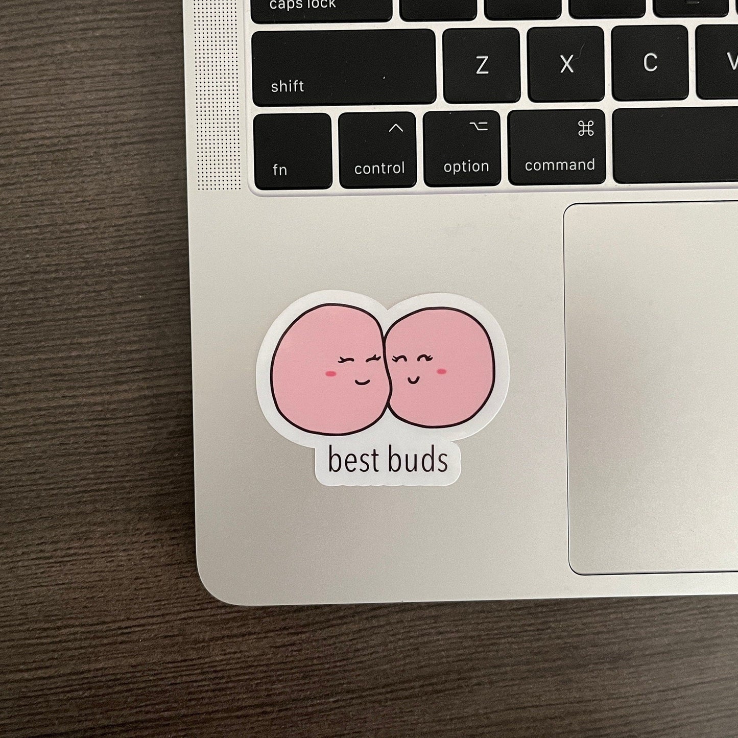 Best Buds Yeast Sticker on laptop