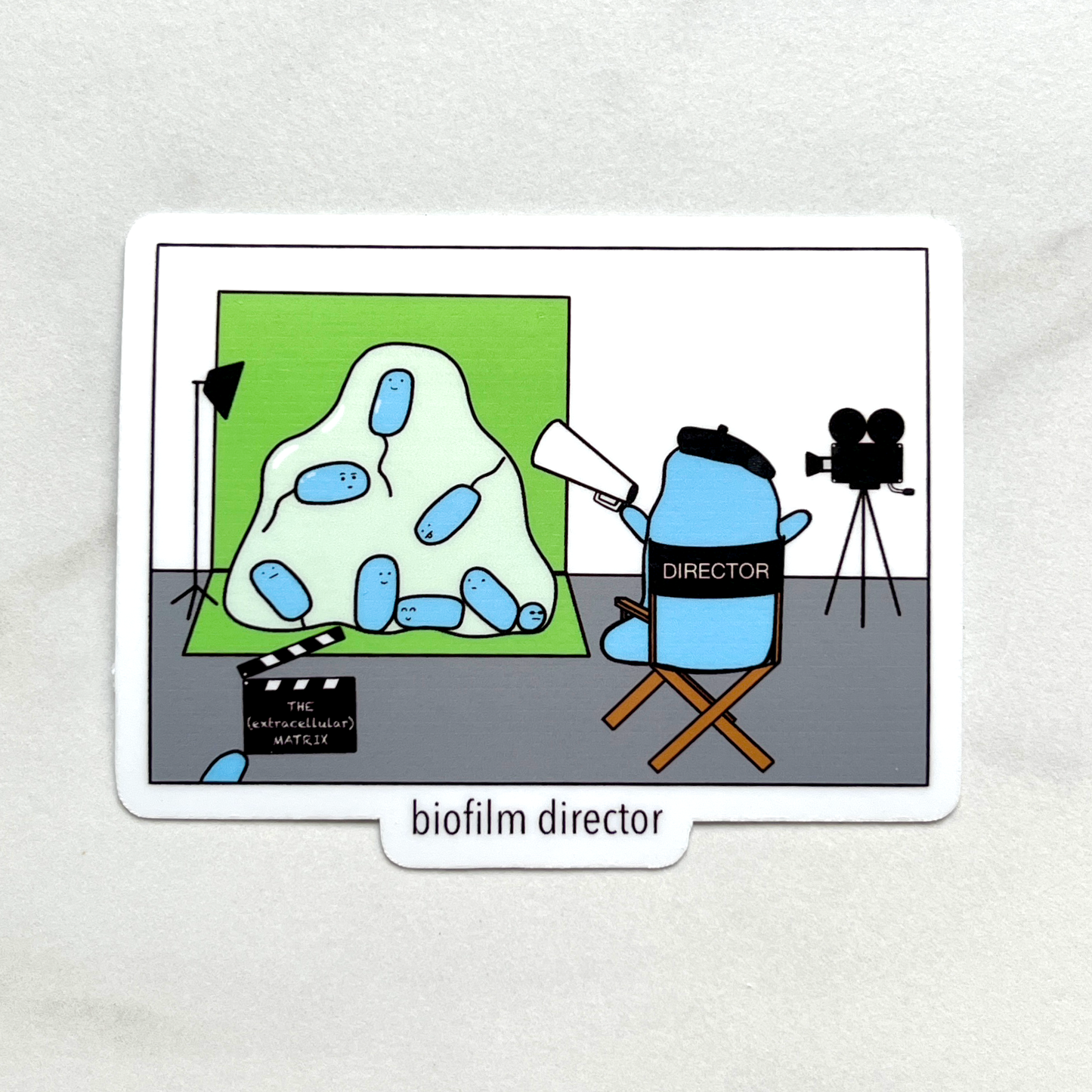 Biofilm Director Sticker