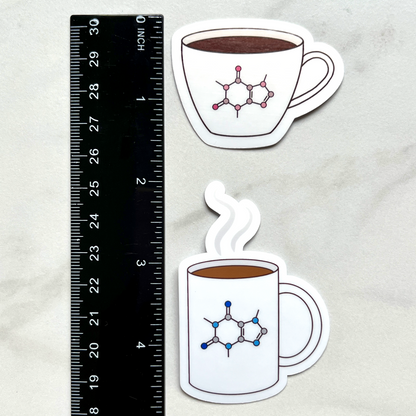 Cups o' Caffeine Stickers