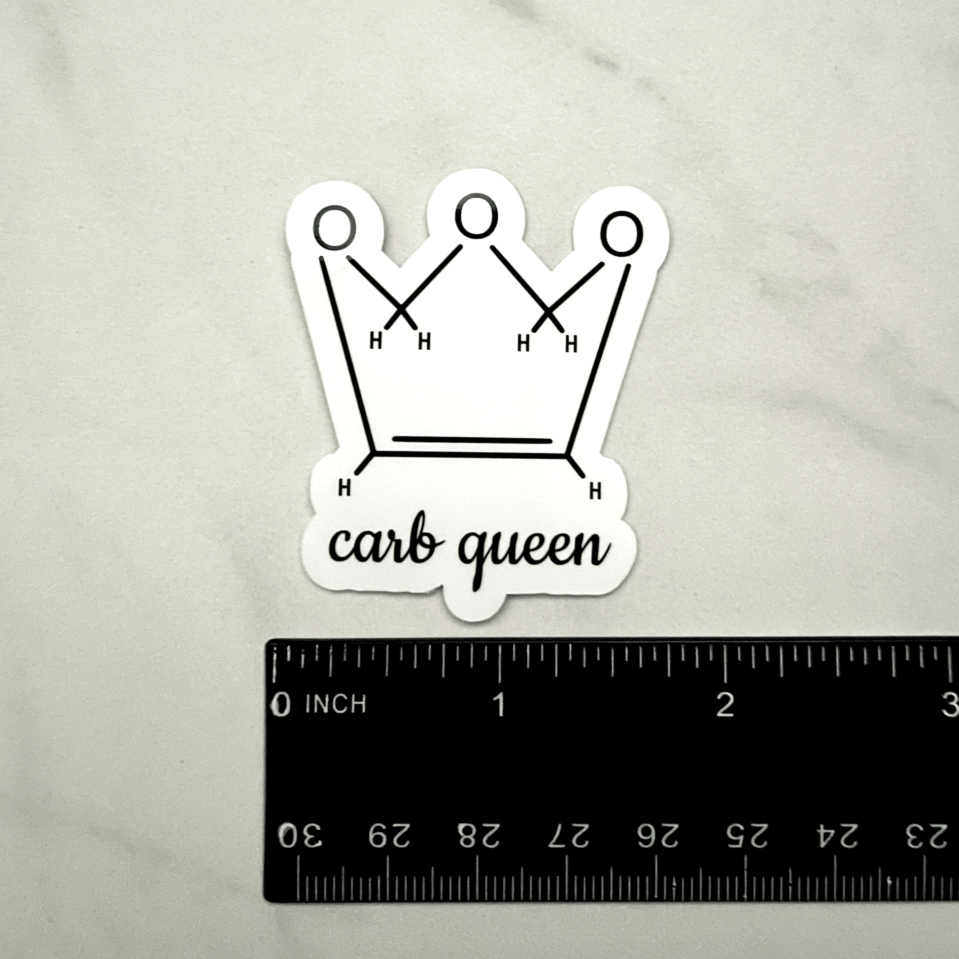 Carb Queen Sticker