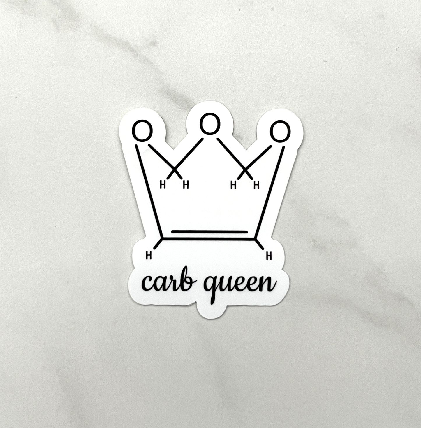 Carb Queen Sticker