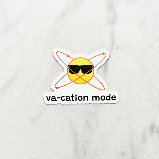 Va-cation Mode Sticker