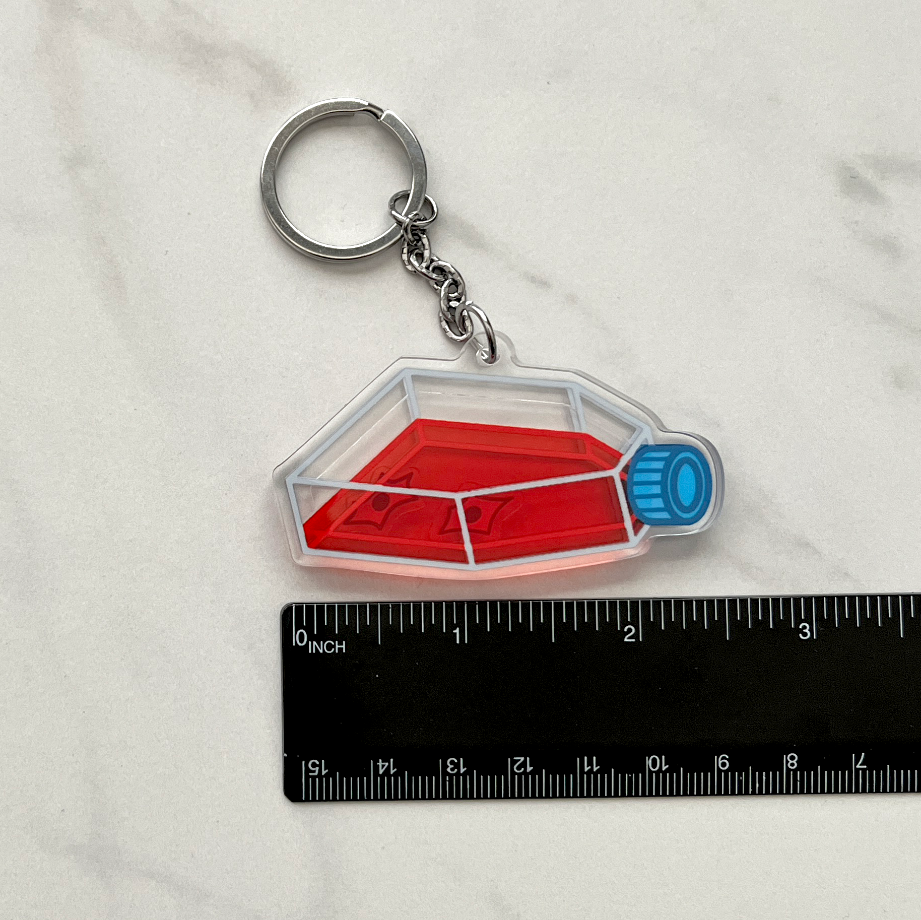 Cell Culture Shaker Keychain