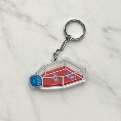 Cell Culture Shaker Keychain