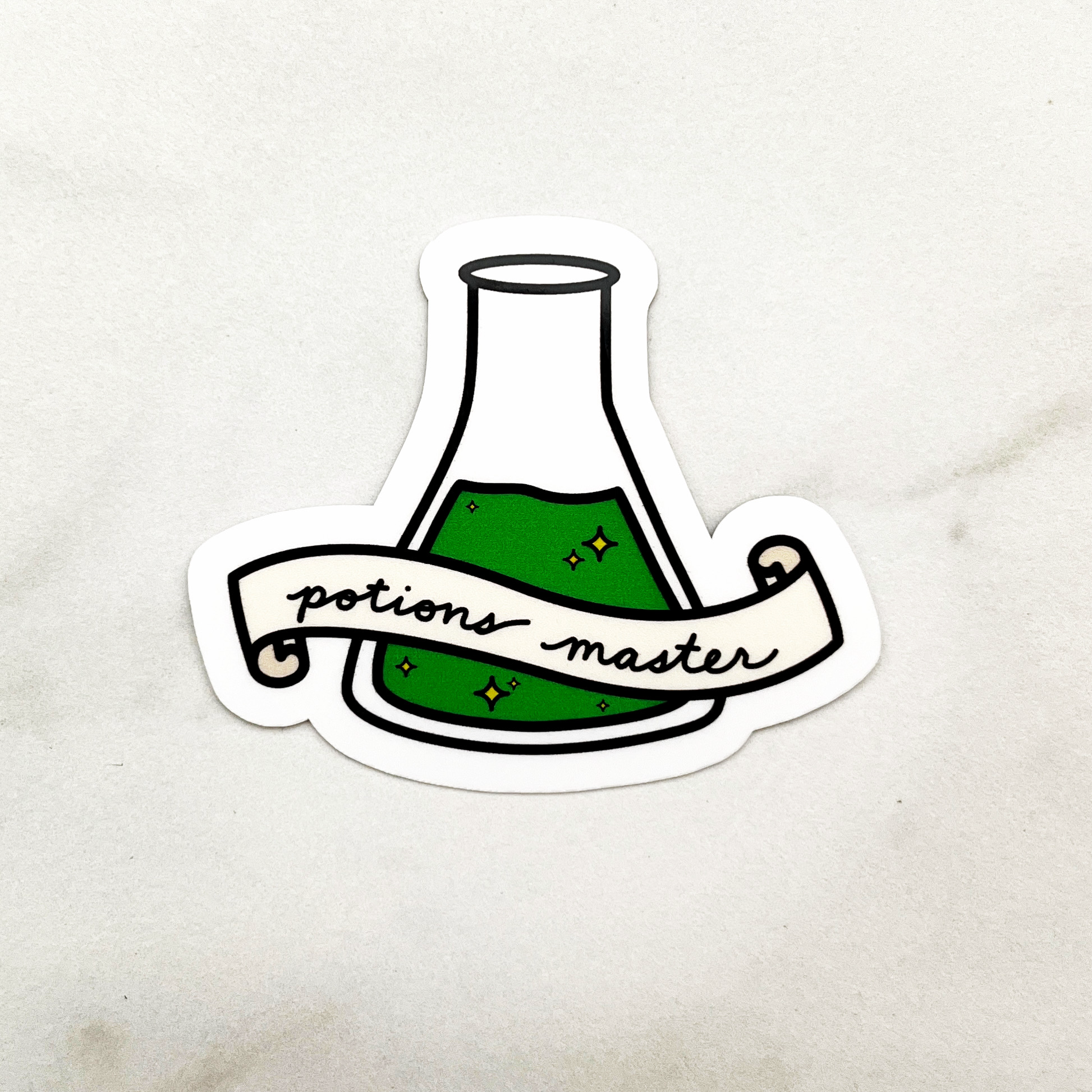 Flask Sticker