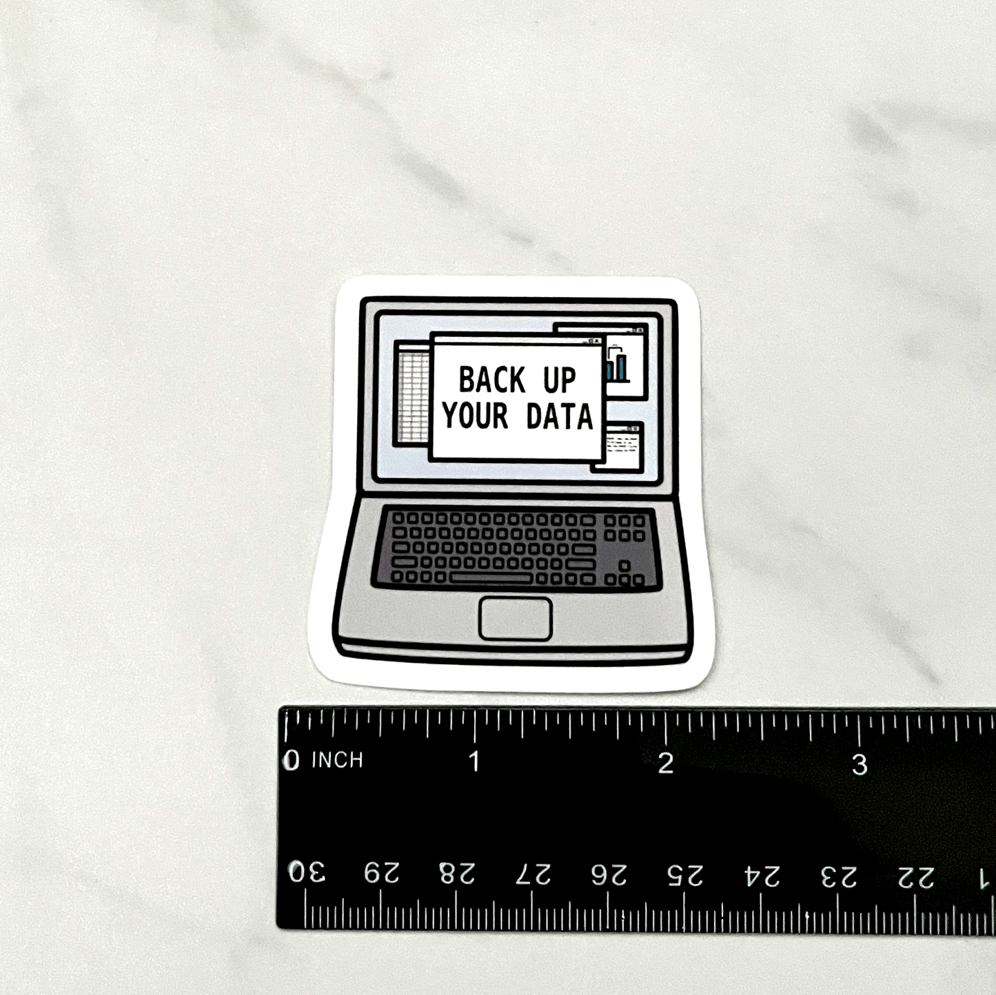 Data Backup Sticker