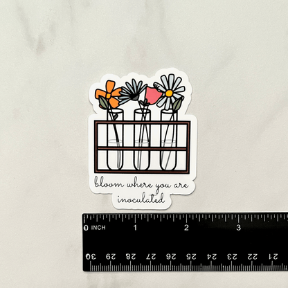 Flower Culture Sticker