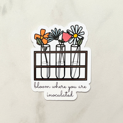 Flower Culture Sticker