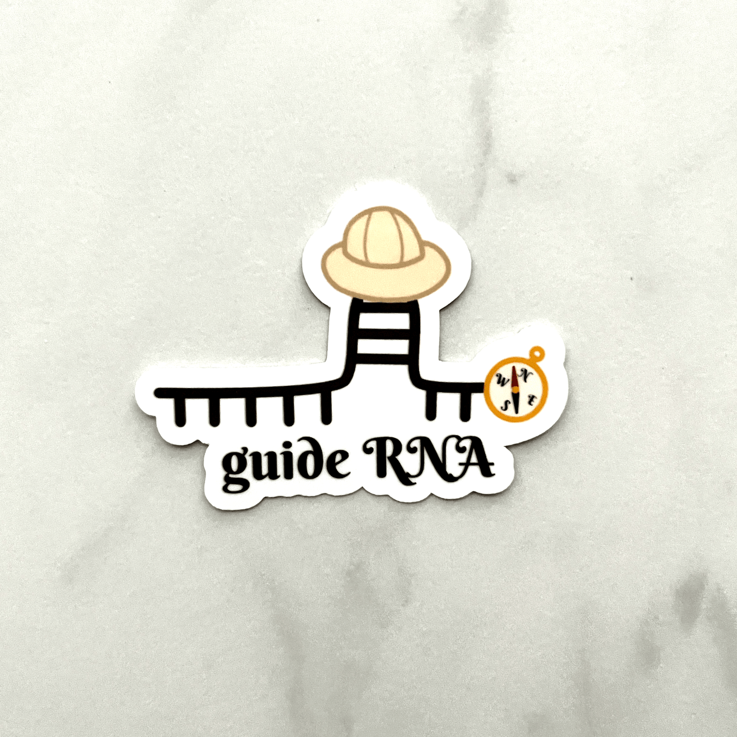Guide RNA Sticker – Microbe Doodles