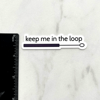 Loop Sticker