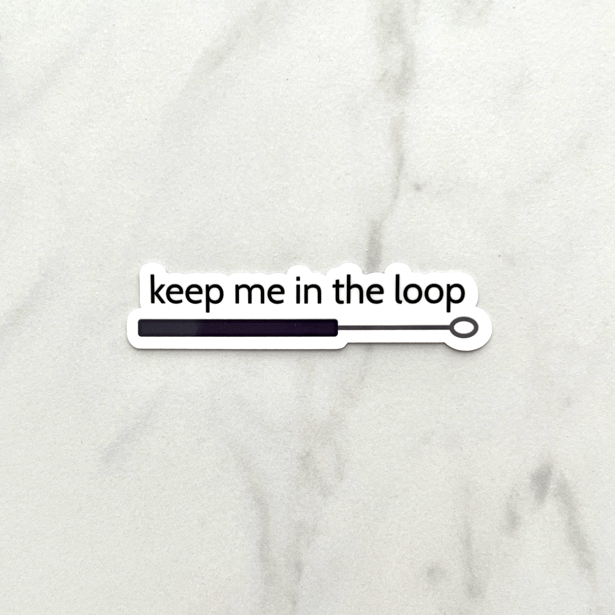 Microbiology Loop Sticker – Microbe Doodles