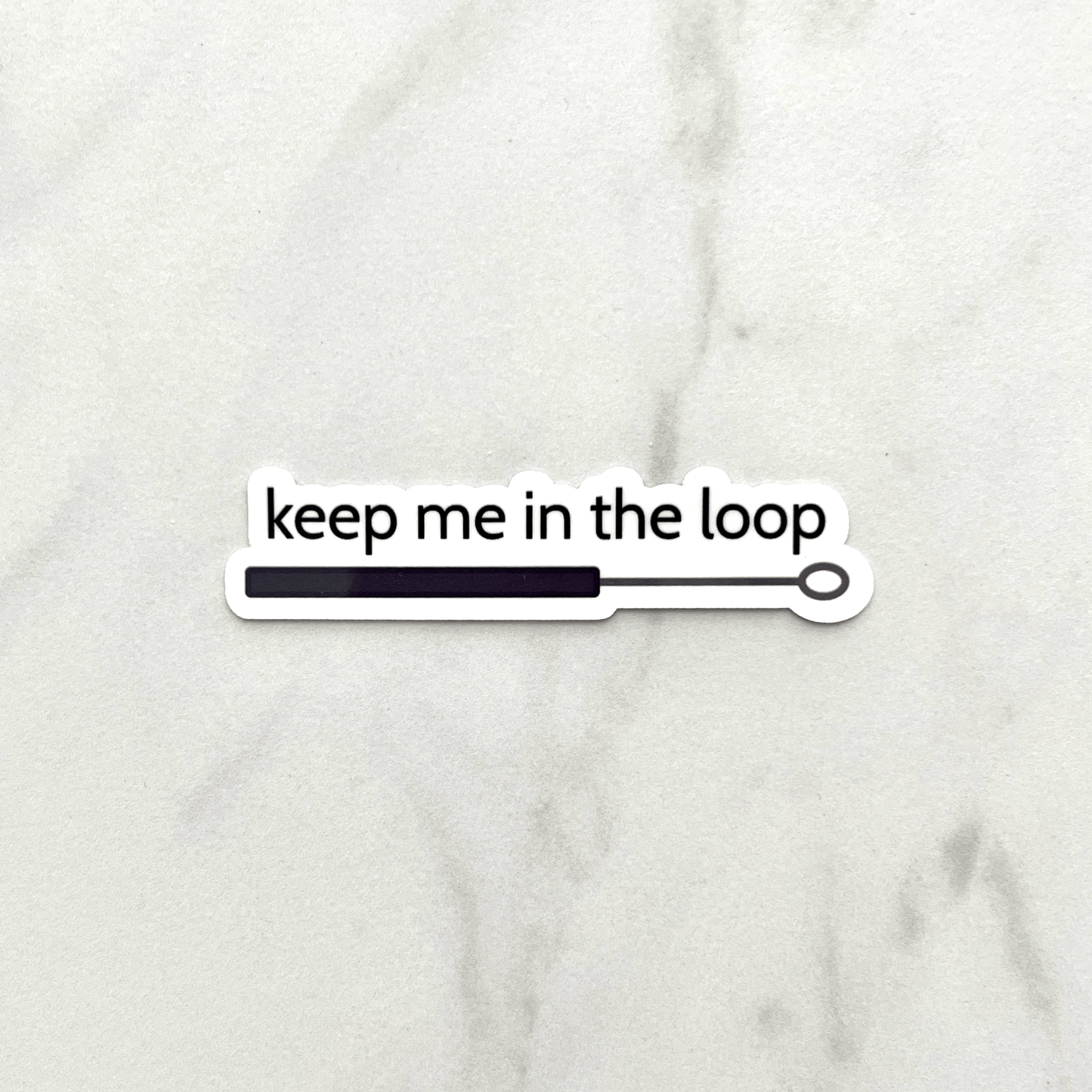 Loop Sticker