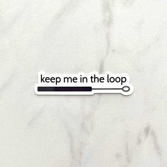 Loop Sticker