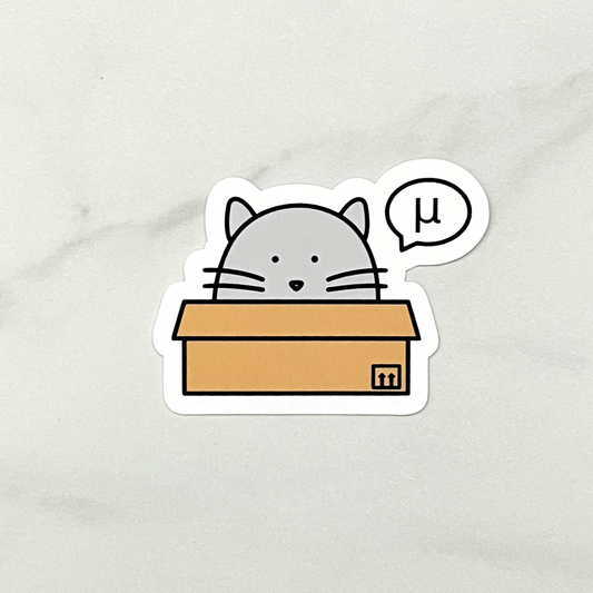 Mu Cat Sticker