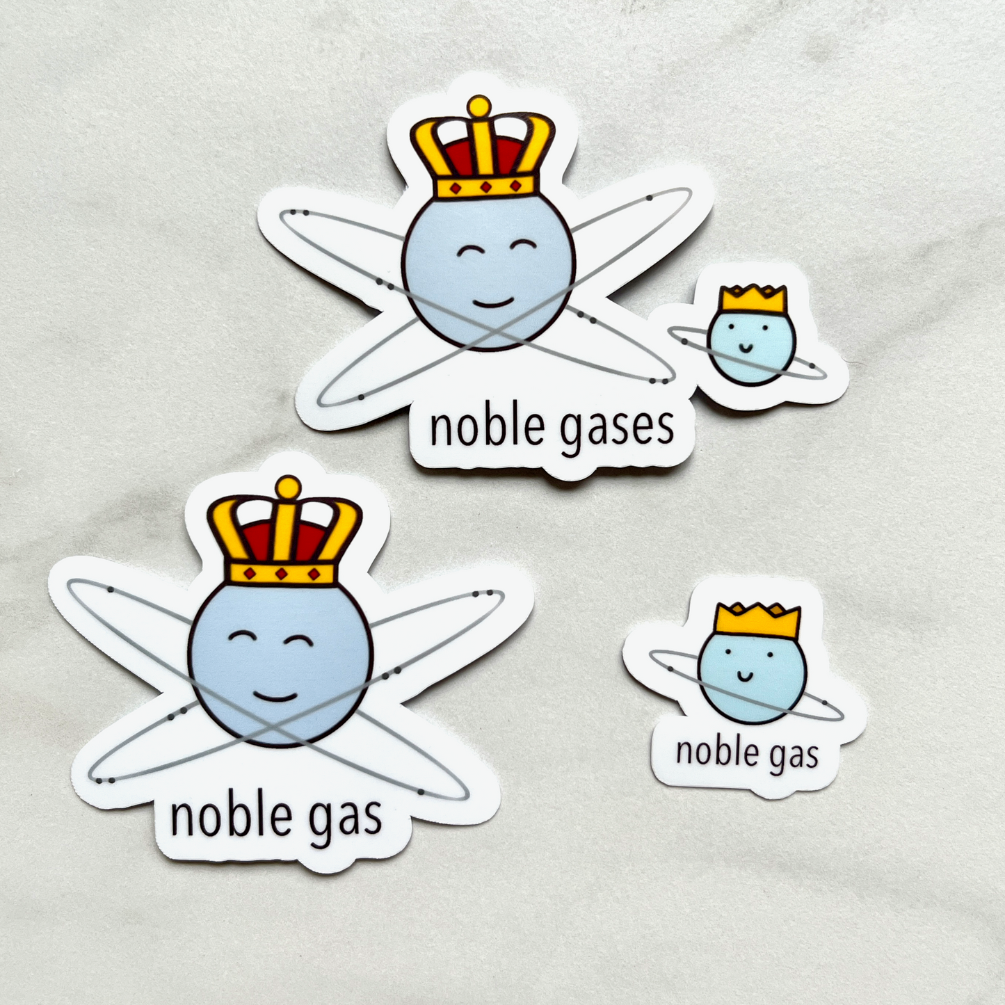 Noble Gas Stickers