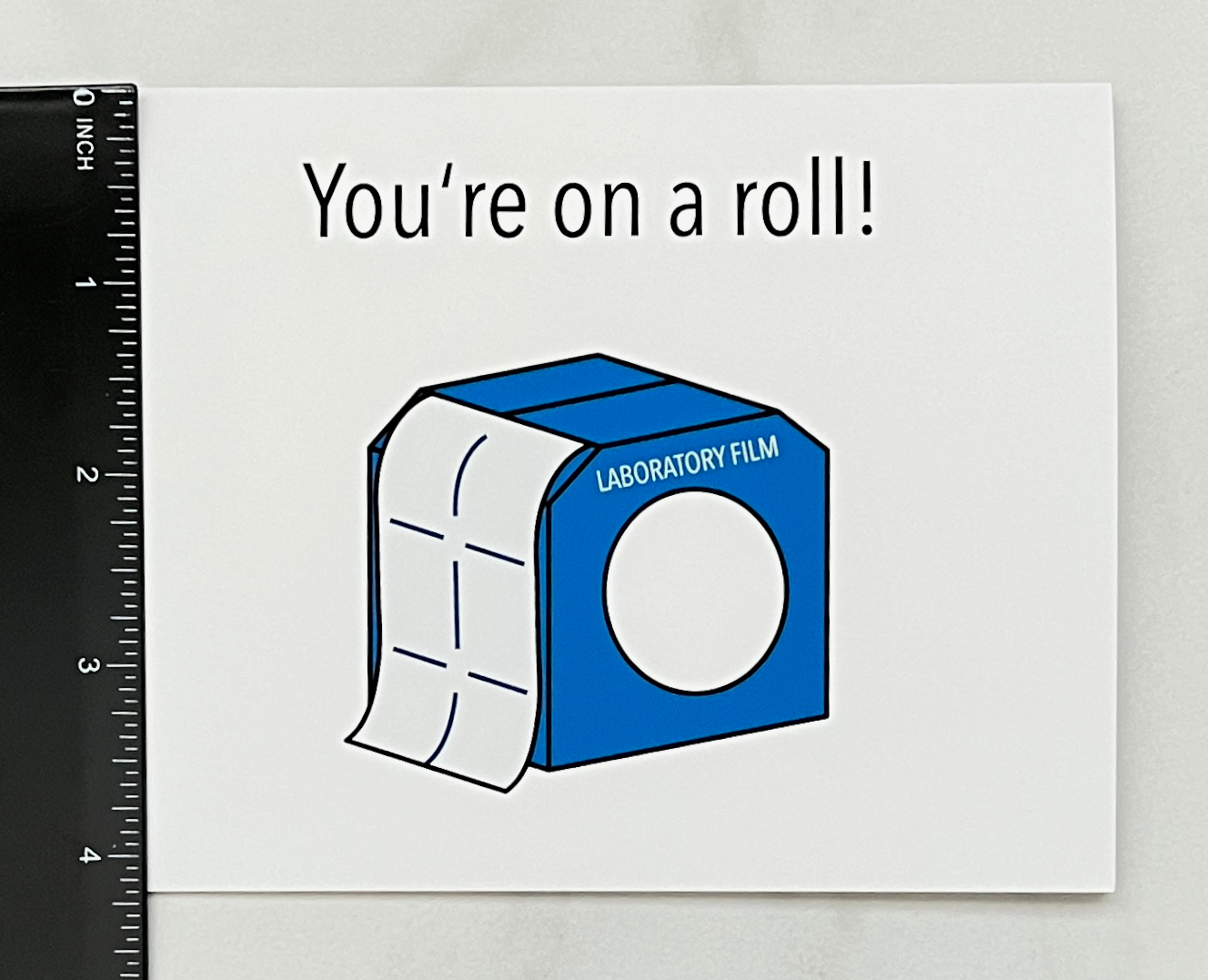 On a Roll Card