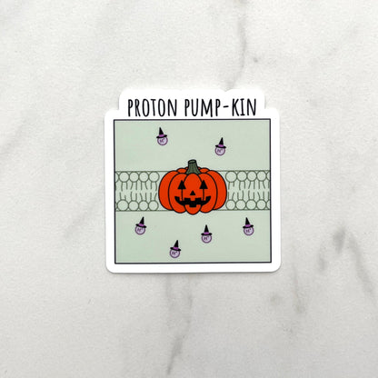 Proton Pumpkin Sticker