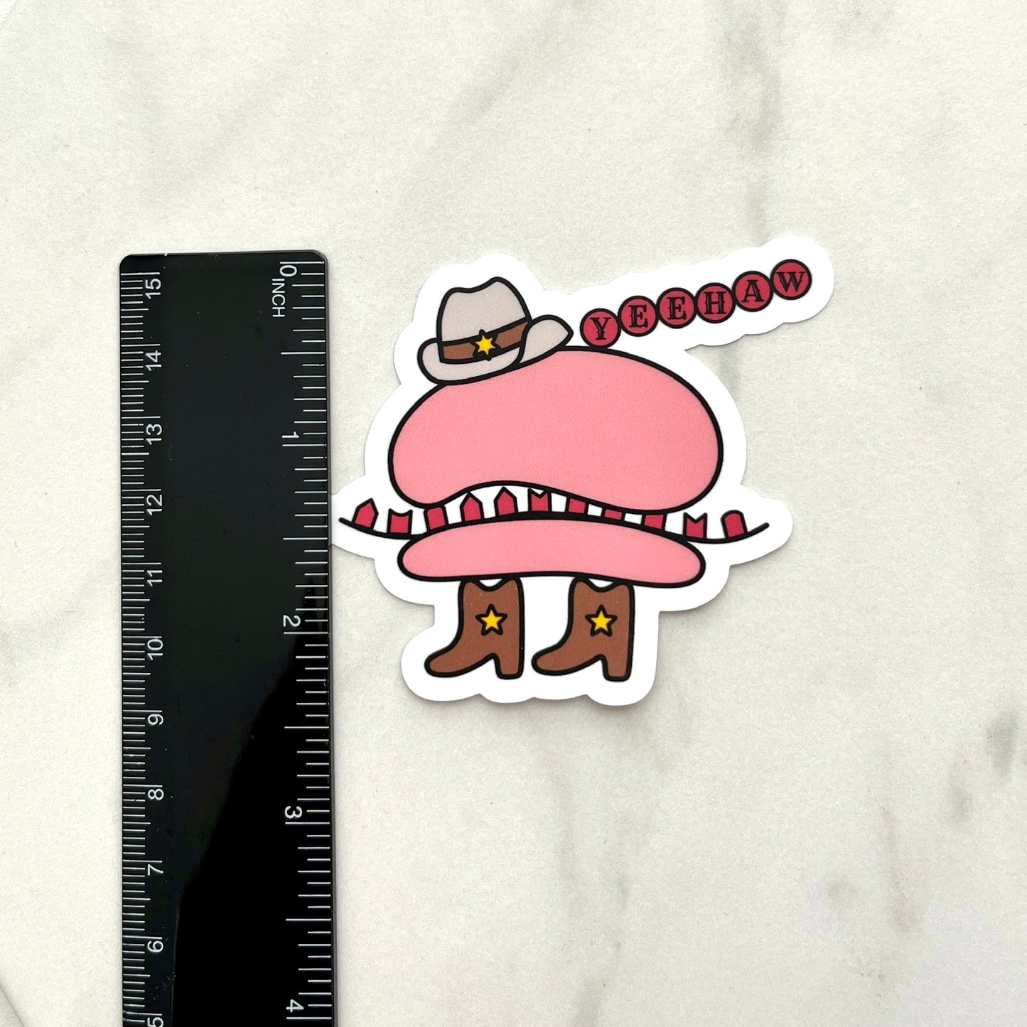 Ribosome Cowboy Sticker