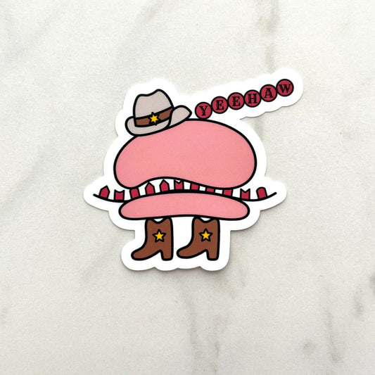 Ribosome Cowboy Sticker