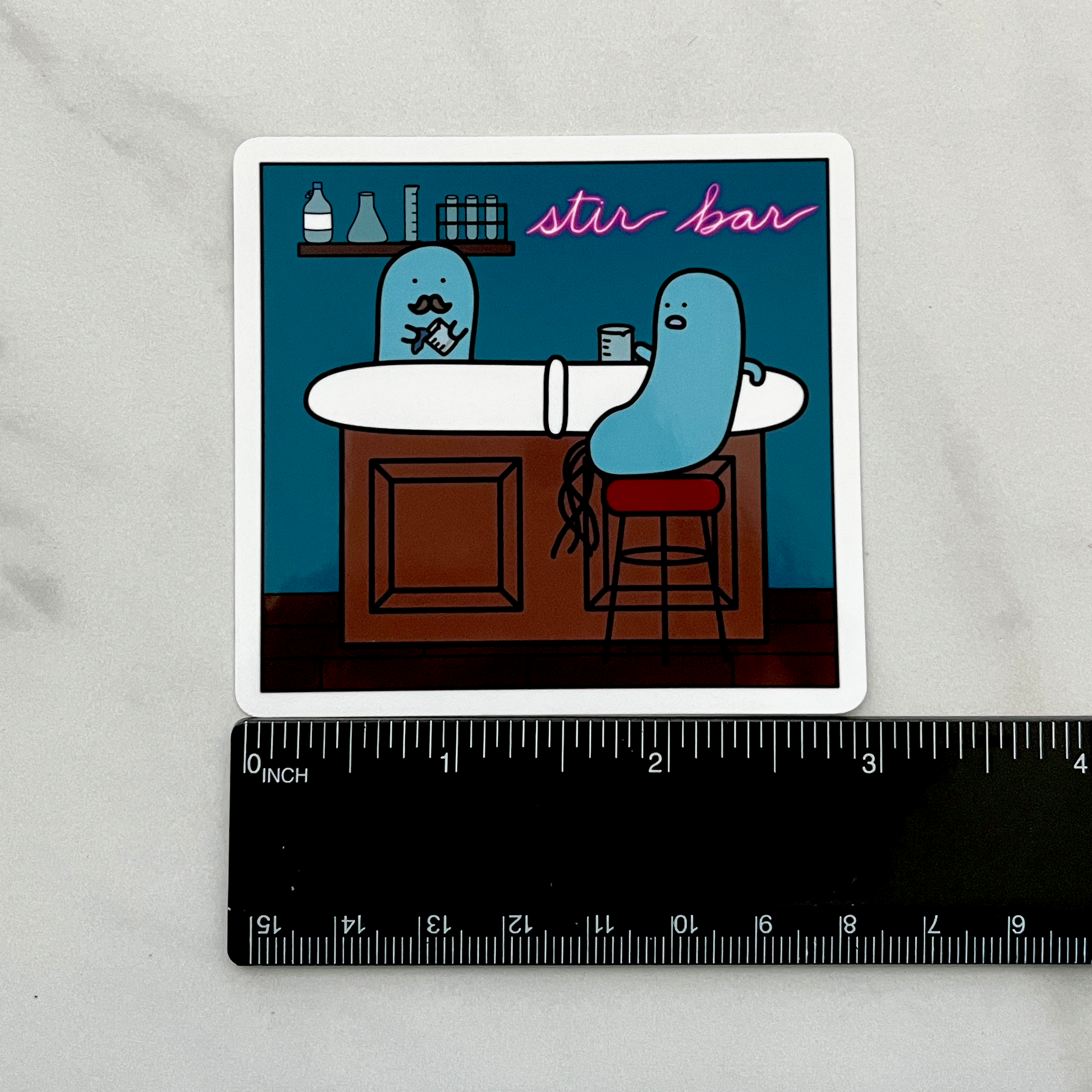 Stir Bar Sticker