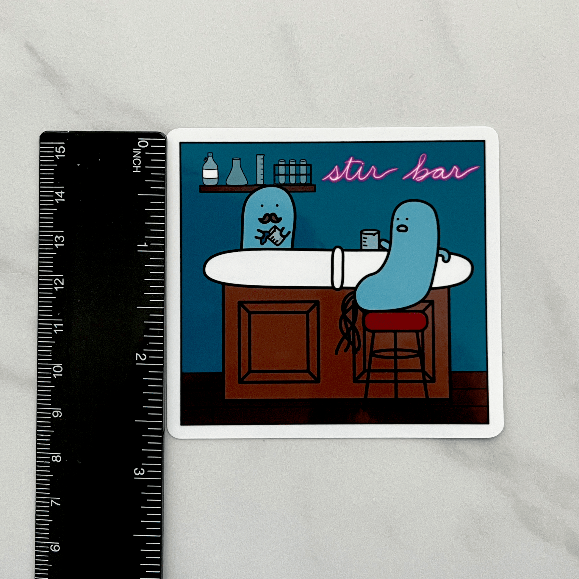 Stir Bar Sticker