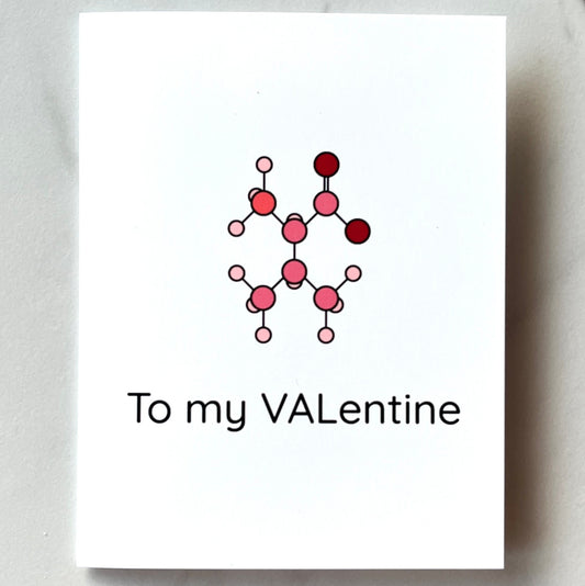 Valine Valentine Card