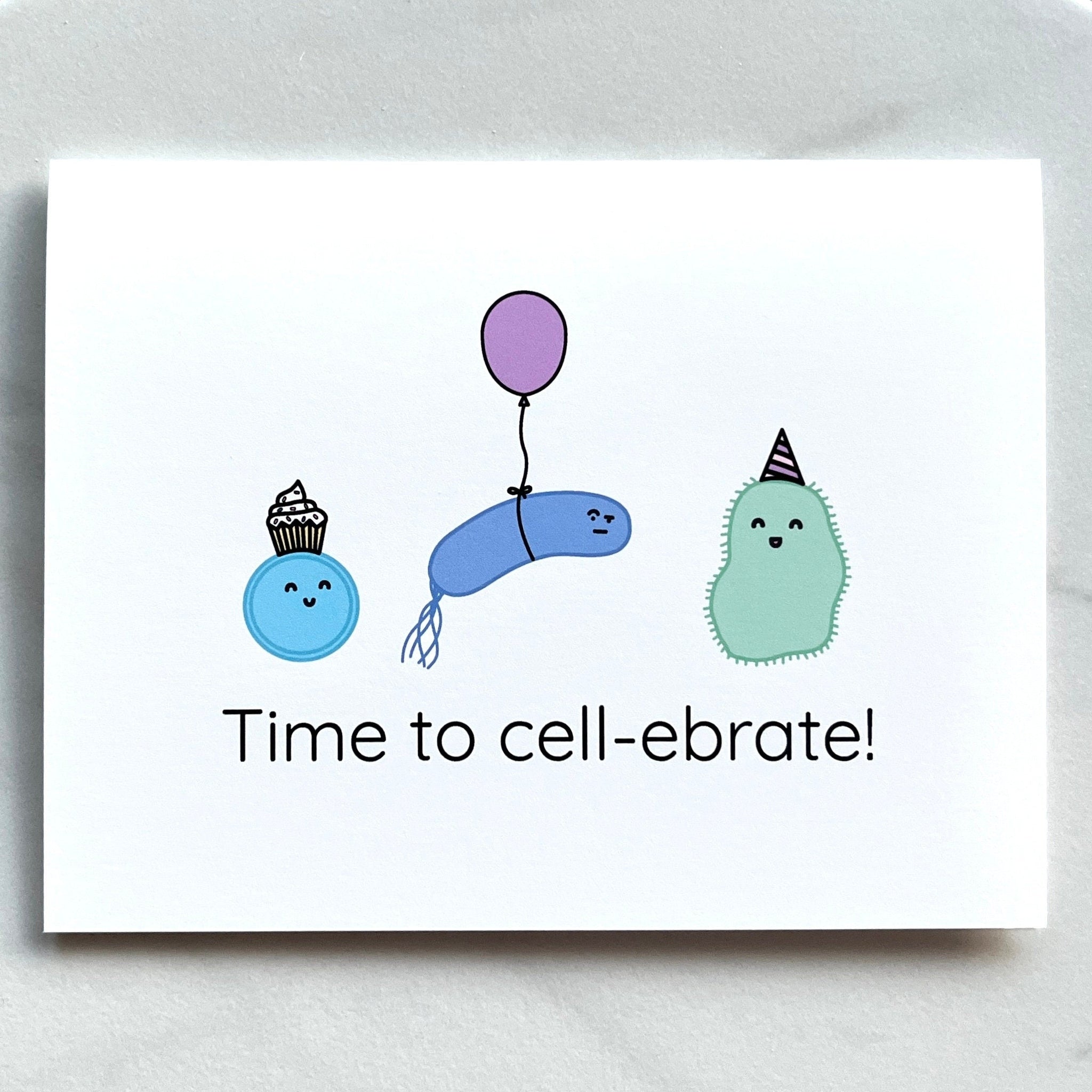 Cellebration Card β Microbe Doodles